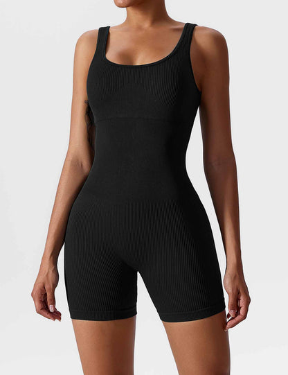 Mazona's U-Neck Seamless Romper