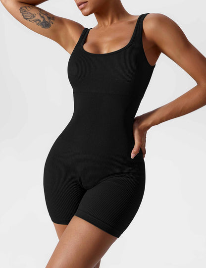 Mazona's U-Neck Seamless Romper