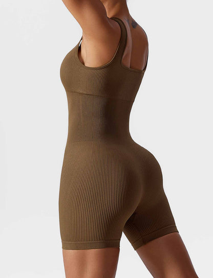 Mazona's U-Neck Seamless Romper