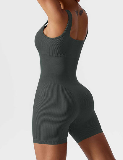 Mazona's U-Neck Seamless Romper