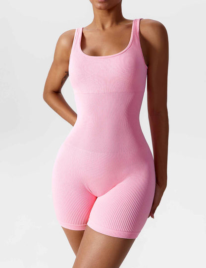 Mazona's U-Neck Seamless Romper